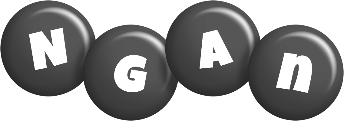 Ngan candy-black logo