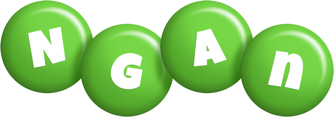 Ngan candy-green logo
