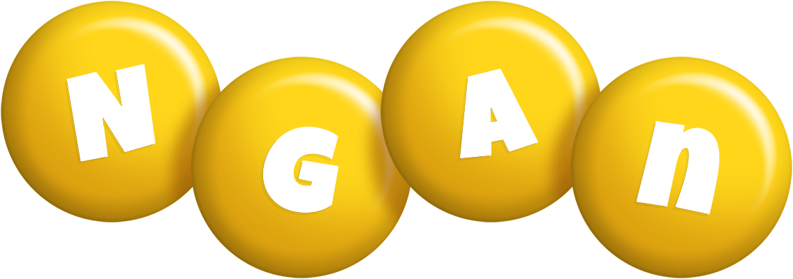 Ngan candy-yellow logo