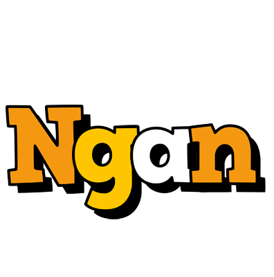 Ngan cartoon logo