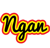 Ngan flaming logo