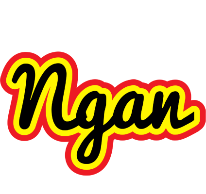 Ngan flaming logo