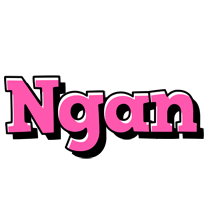 Ngan girlish logo