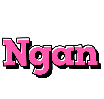 Ngan girlish logo