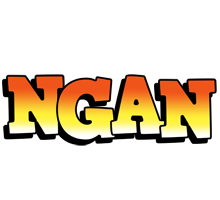 Ngan sunset logo