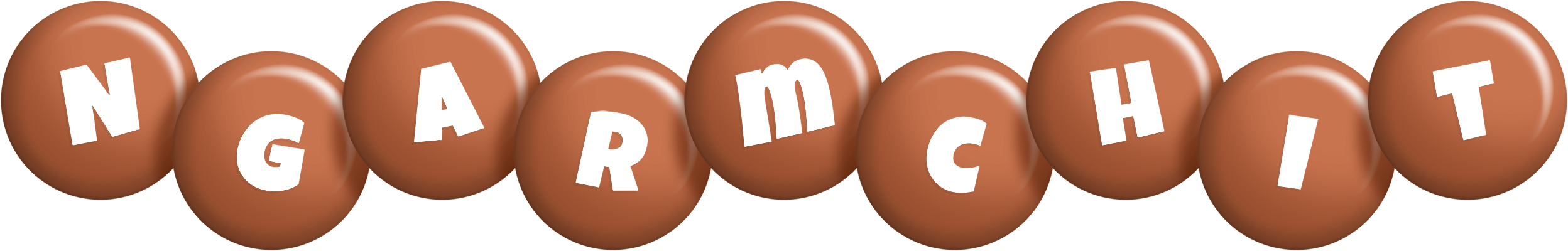 Ngarmchit candy-brown logo