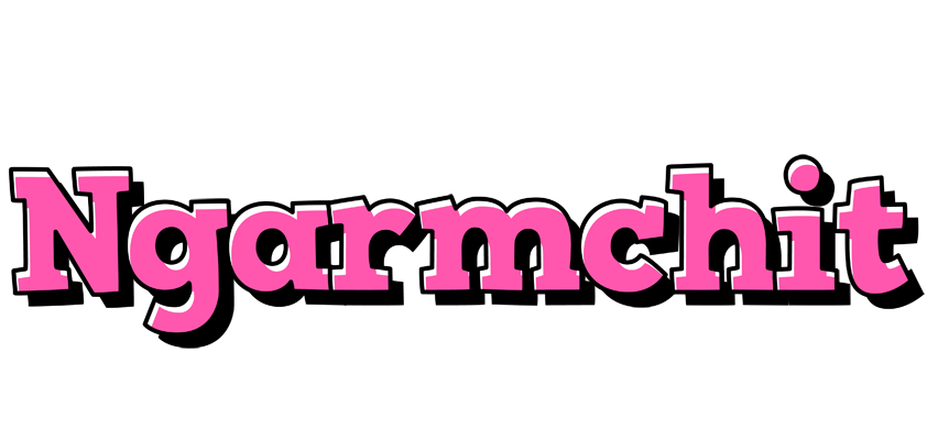 Ngarmchit girlish logo