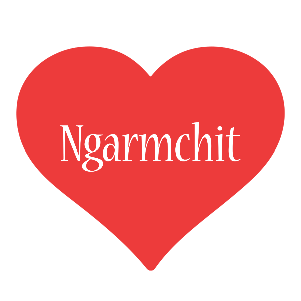 Ngarmchit love logo