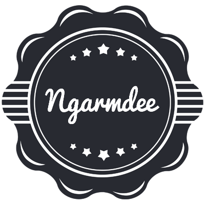 Ngarmdee badge logo