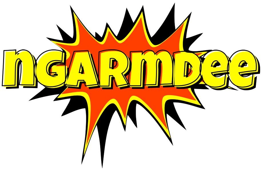 Ngarmdee bazinga logo