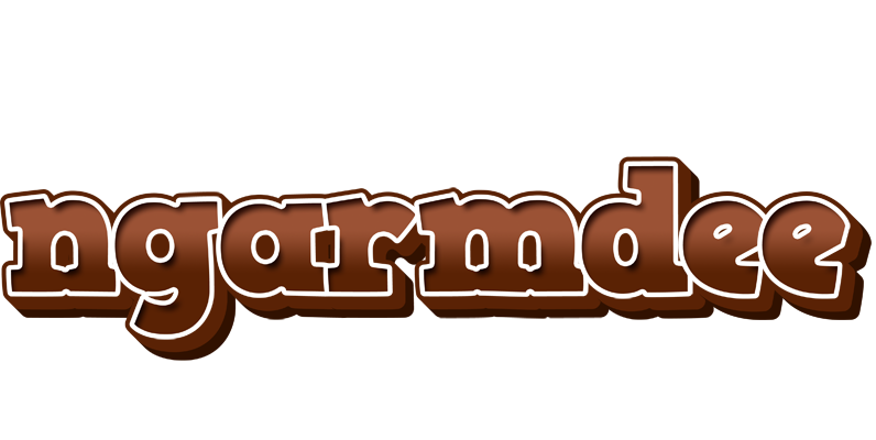 Ngarmdee brownie logo