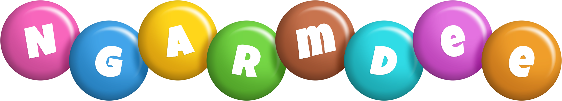 Ngarmdee candy logo