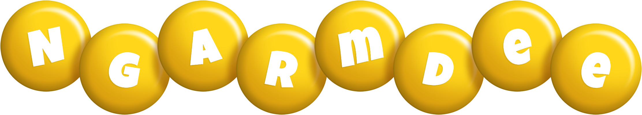 Ngarmdee candy-yellow logo
