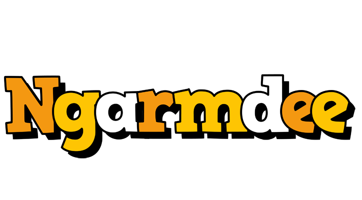 Ngarmdee cartoon logo