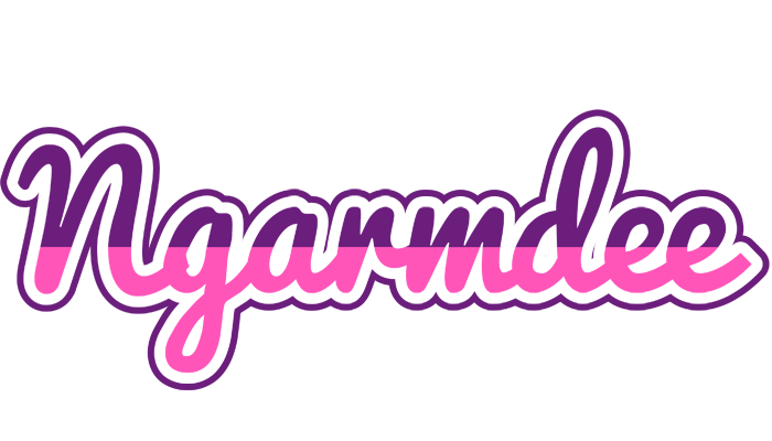 Ngarmdee cheerful logo