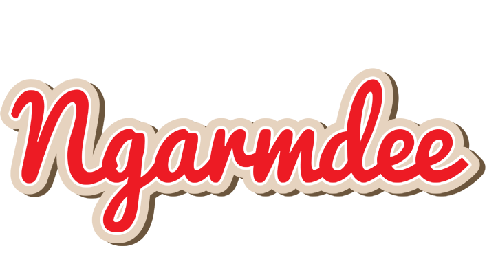 Ngarmdee chocolate logo