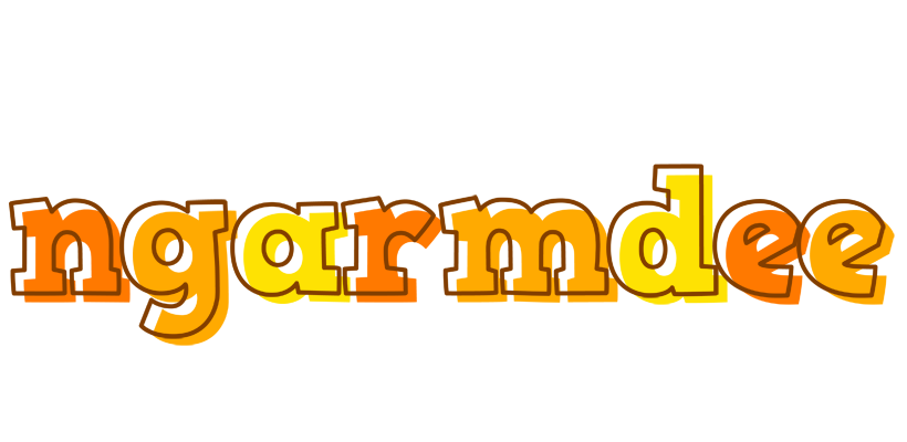 Ngarmdee desert logo