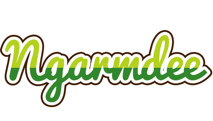Ngarmdee golfing logo