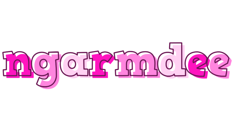 Ngarmdee hello logo