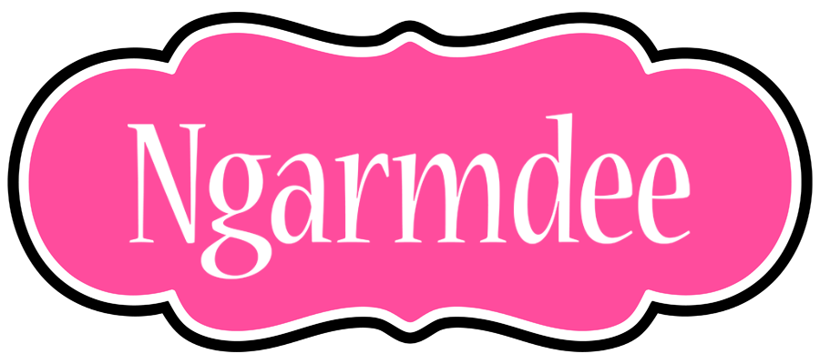 Ngarmdee invitation logo