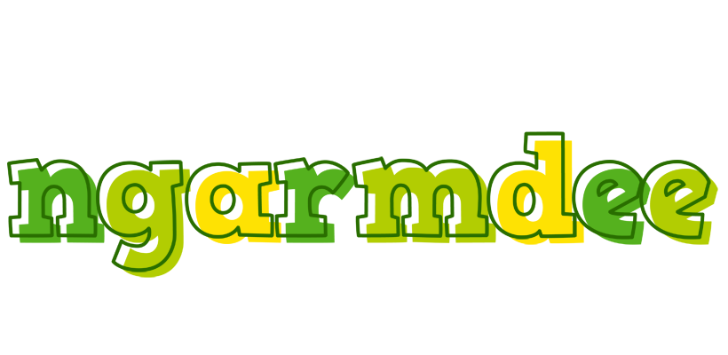 Ngarmdee juice logo