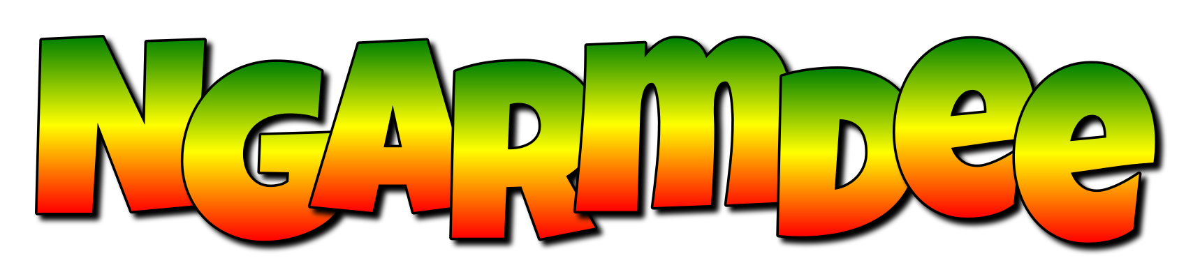 Ngarmdee mango logo