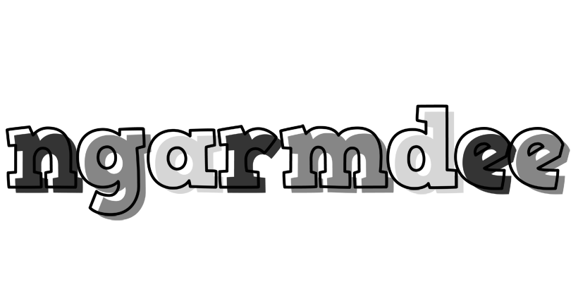 Ngarmdee night logo