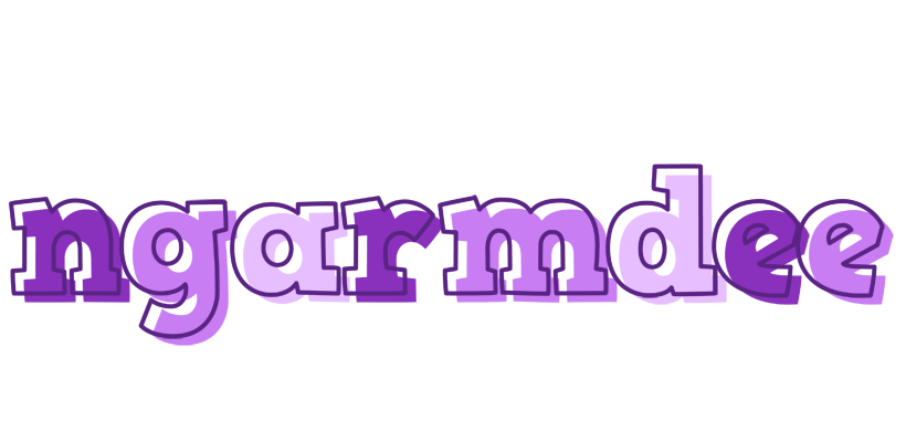 Ngarmdee sensual logo