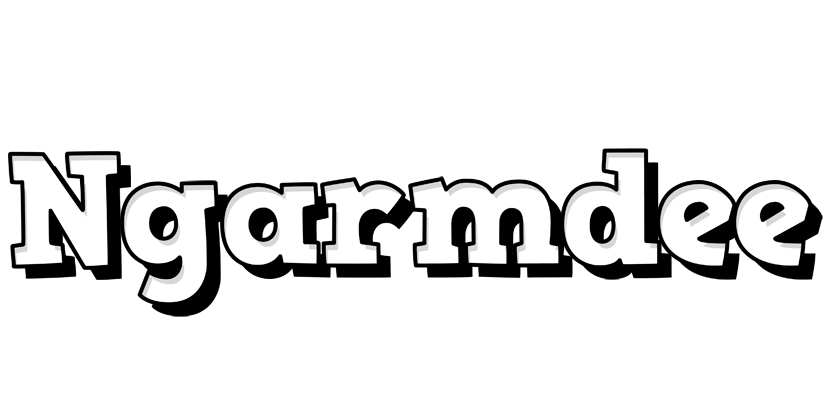 Ngarmdee snowing logo