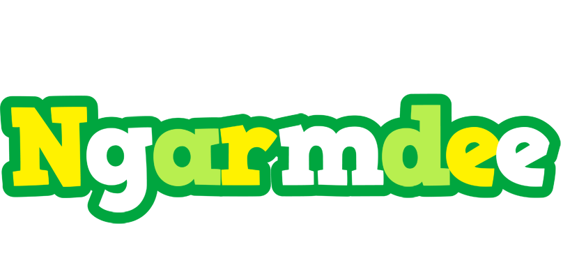 Ngarmdee soccer logo