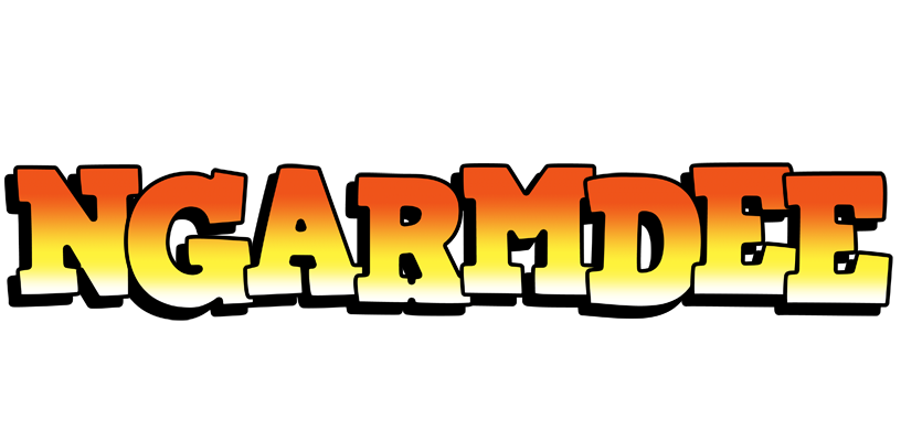 Ngarmdee sunset logo