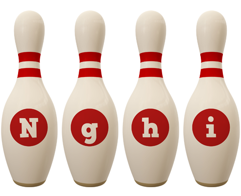 Nghi bowling-pin logo