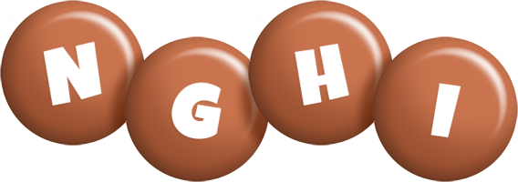 Nghi candy-brown logo