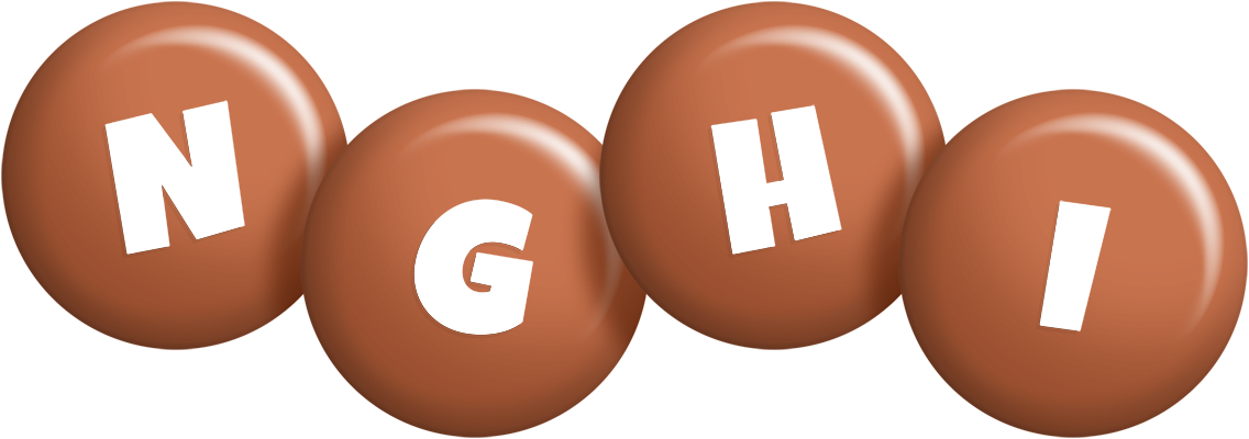 Nghi candy-brown logo