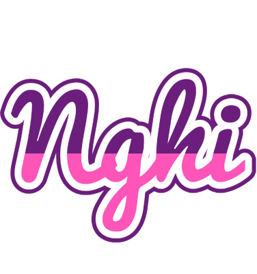 Nghi cheerful logo