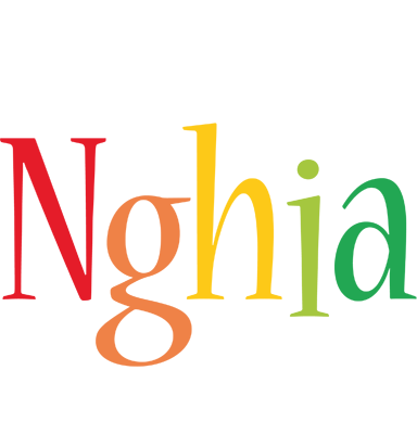Nghia birthday logo