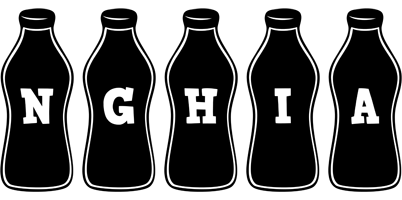 Nghia bottle logo