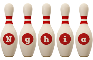 Nghia bowling-pin logo