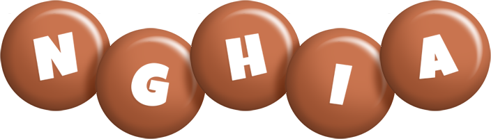 Nghia candy-brown logo