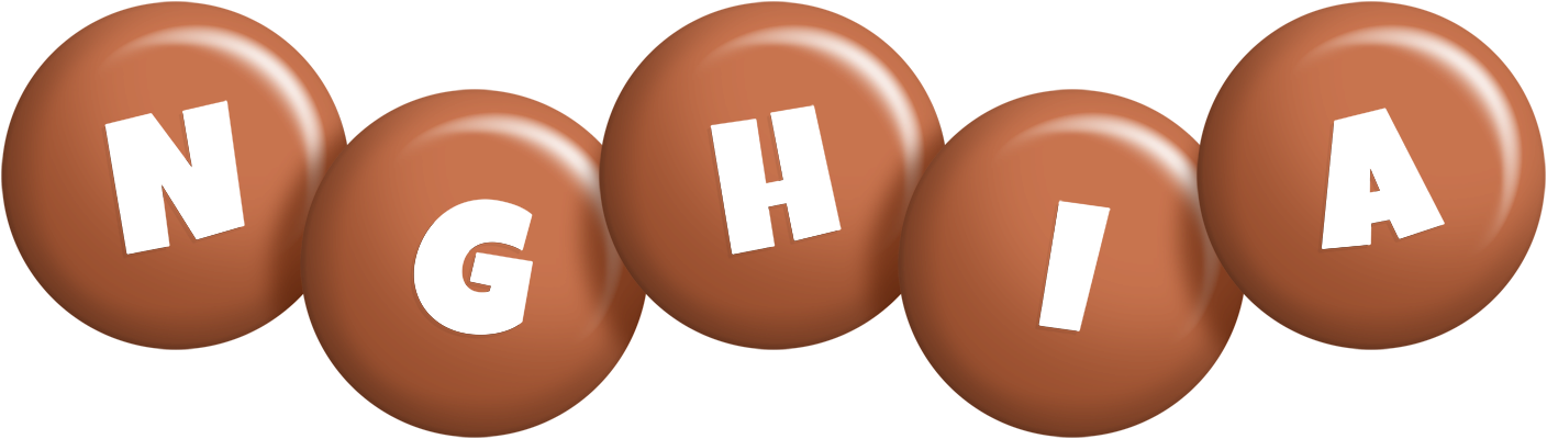 Nghia candy-brown logo