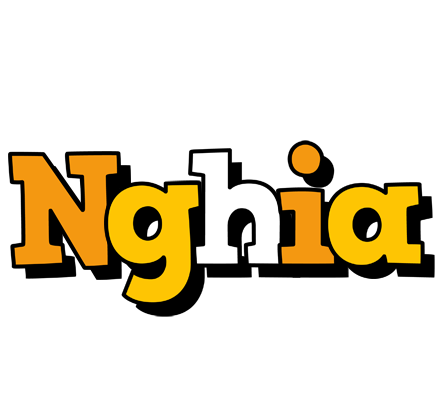 Nghia cartoon logo