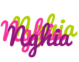 Nghia flowers logo