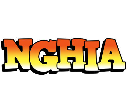 Nghia sunset logo