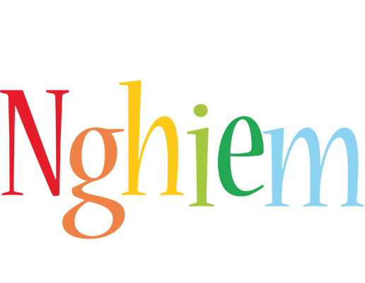 Nghiem birthday logo
