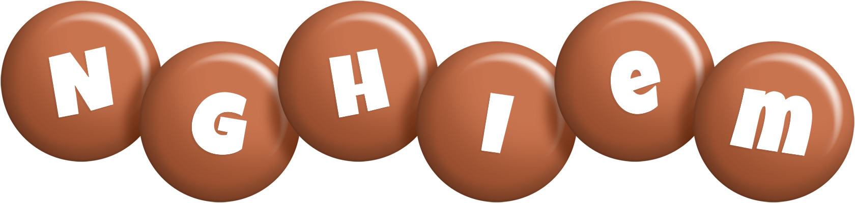 Nghiem candy-brown logo