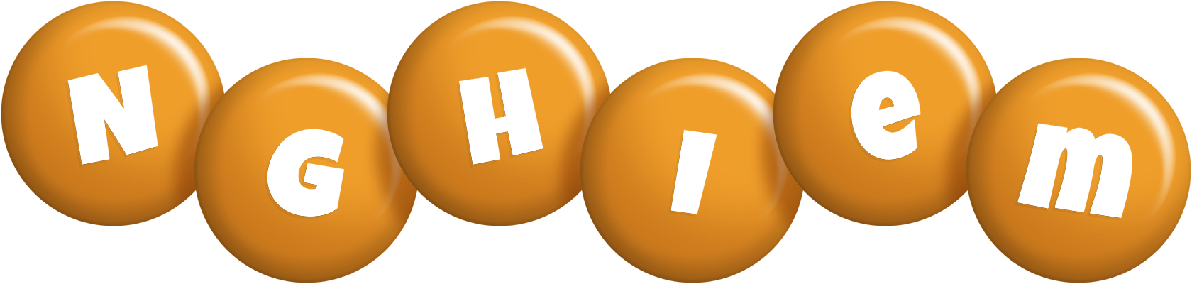 Nghiem candy-orange logo