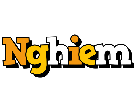 Nghiem cartoon logo
