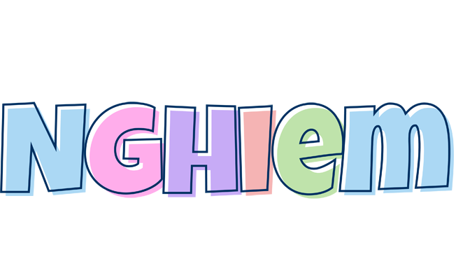 Nghiem pastel logo