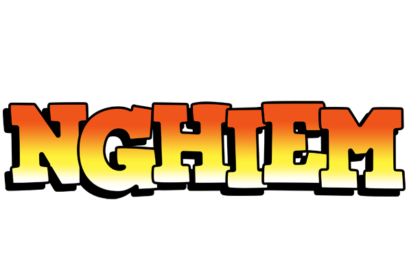 Nghiem sunset logo
