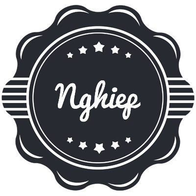 Nghiep badge logo